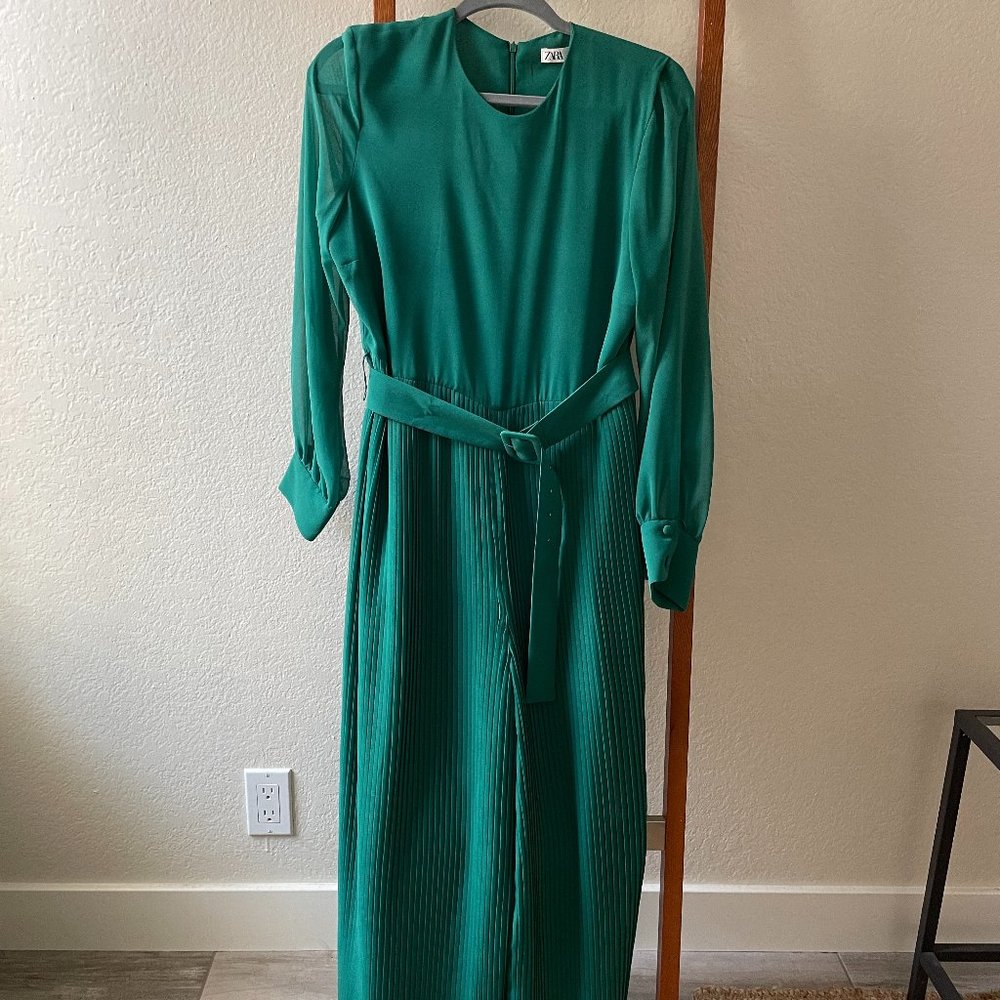 Green Zara Jumpsuit